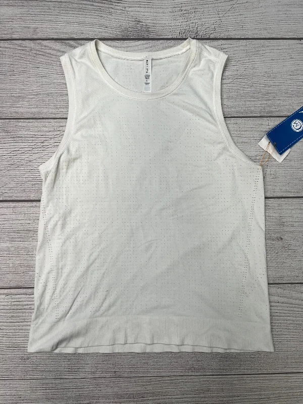 Special Price Athletic Tank Top By Athleta In White, Size: M