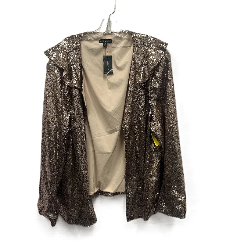 Special Discount Blazer By Lane Bryant In Rose Gold, Size: 4x
