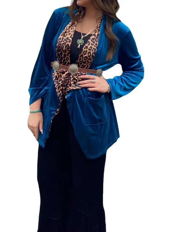 Factory Direct Sale Cassie Blazer In Blue