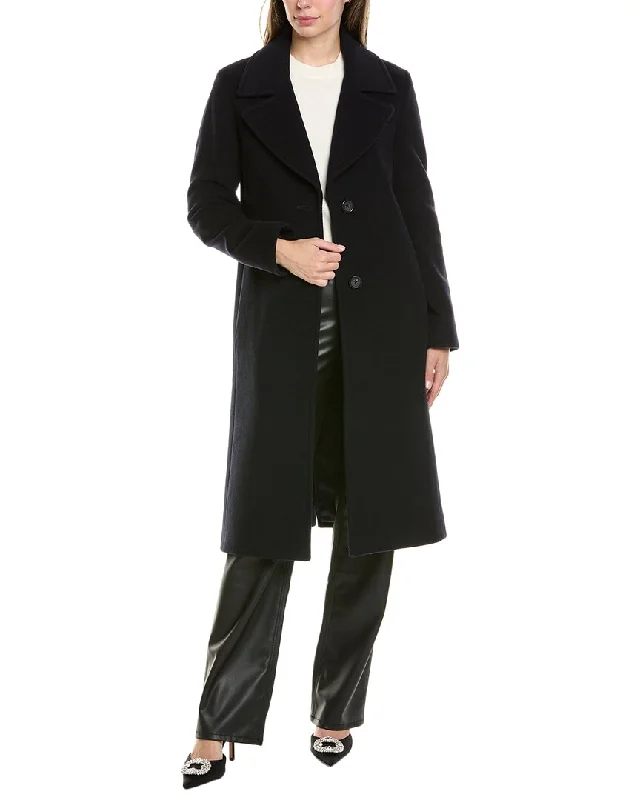 Exclusive Deal Cinzia Rocca Icons Wool & Cashmere-Blend Coat