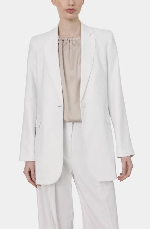 Price Rollback Dobson Blazer In Off White