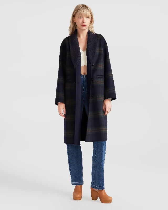 Amazing Deals Empire State of Mind Collared Coat