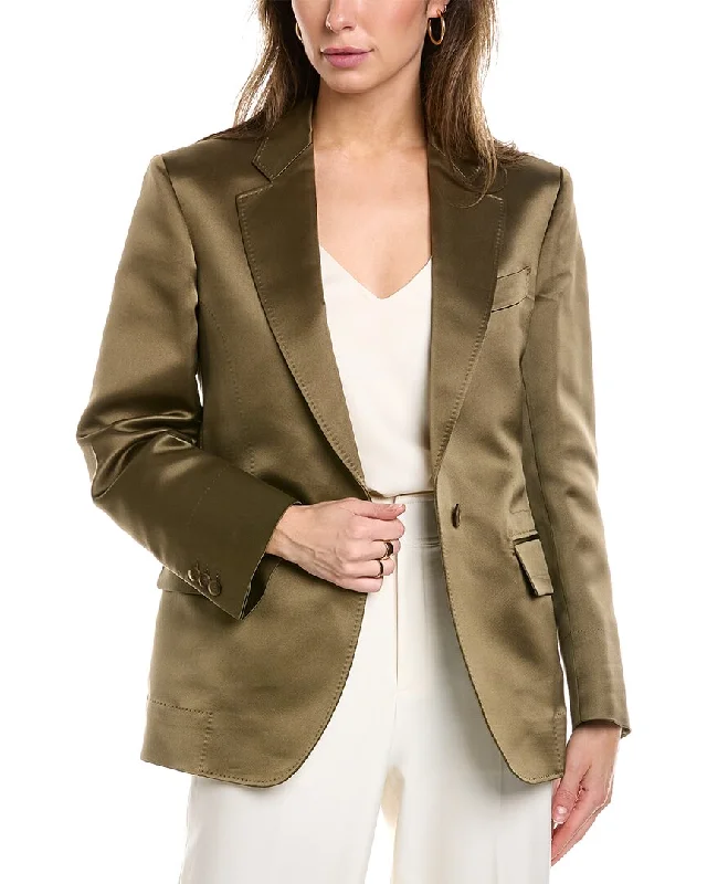 Members Only Ferragamo Silk Blazer