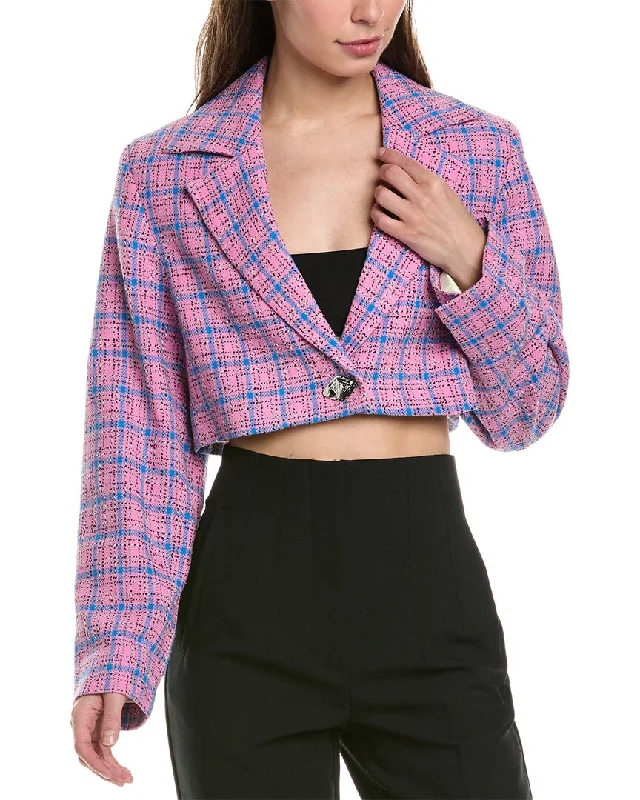 Deal Alert GANNI Cropped Blazer