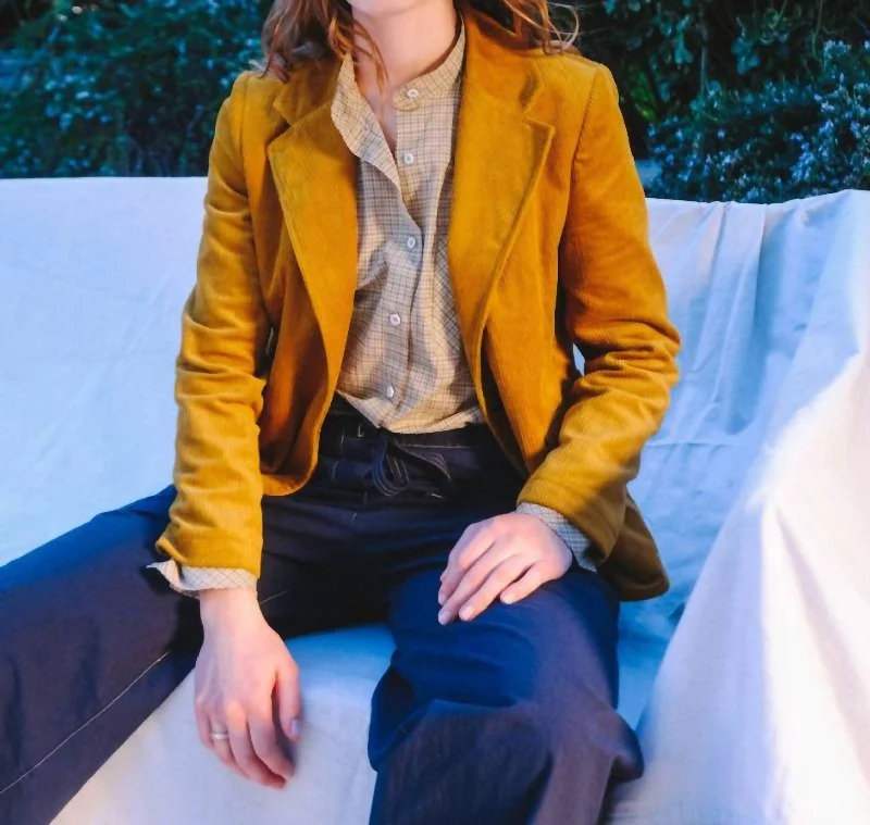 Doorbuster Deal Georgia Blazer In Golden