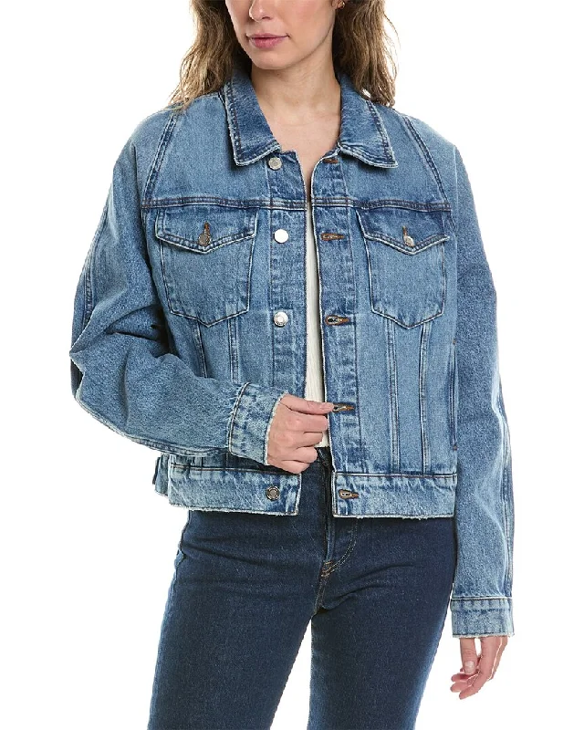 Sneak Peek Sale HUDSON Jeans Raglan Denim Jacket
