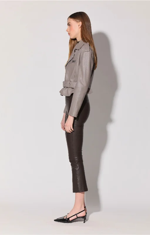 Savings Event Jordy Jacket, Smoke - Leather