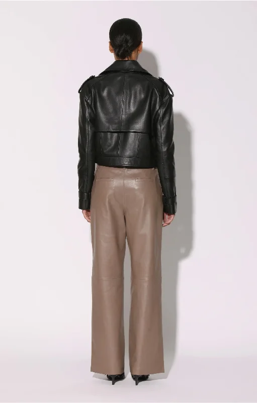 Sneak Peek Sale Kaitlyn Jacket, Black - Leather