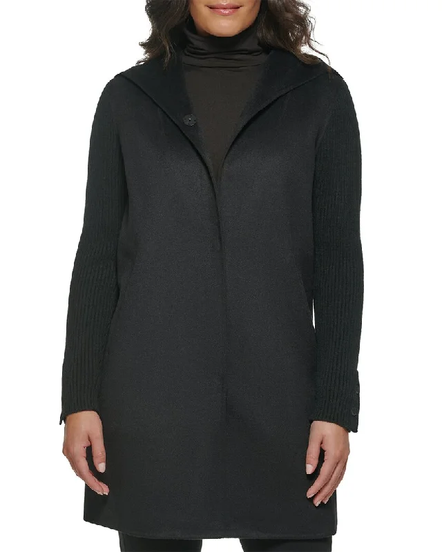 Massive Deals Kenneth Cole Double Face Wool-Blend Jacket