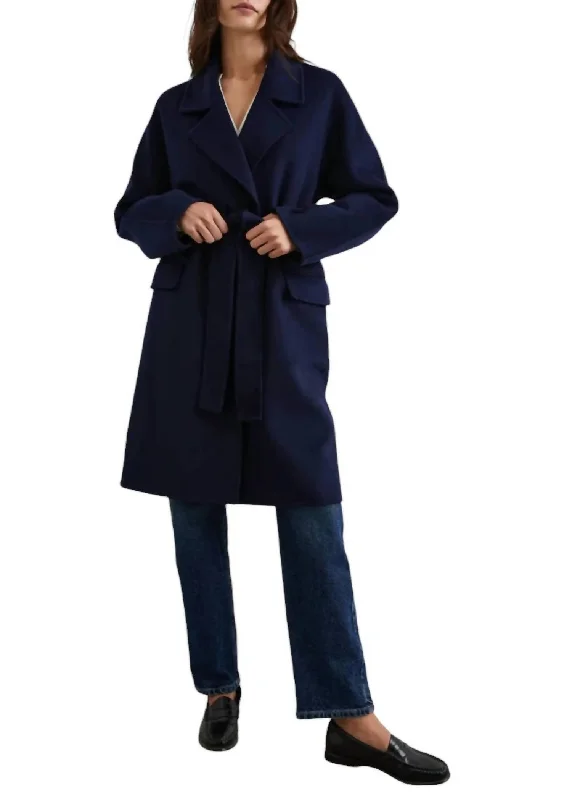 Special Discount Marta Coat In Blue