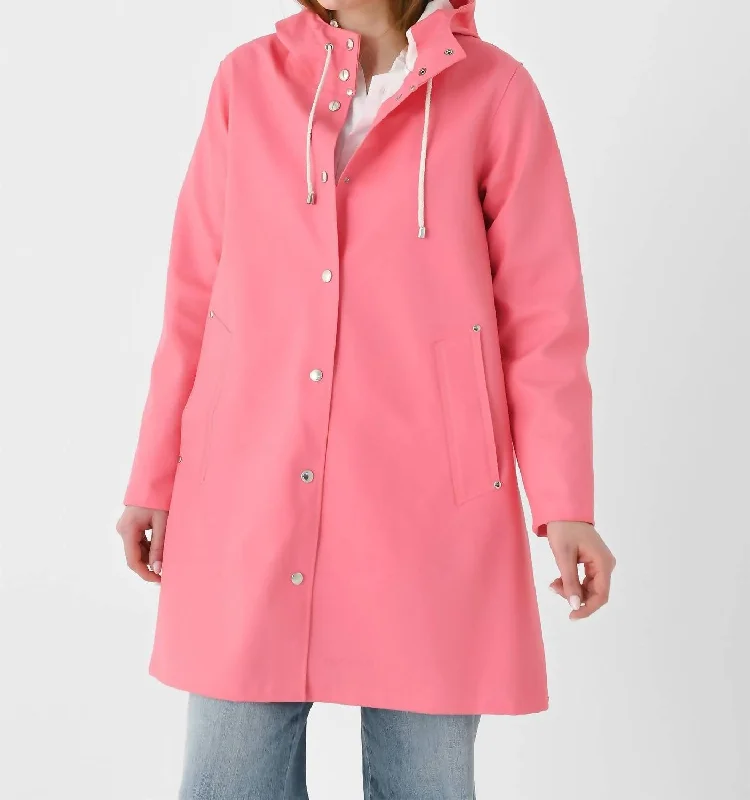 Extra Discounts Mosebacke Raincoat In Bubblegum