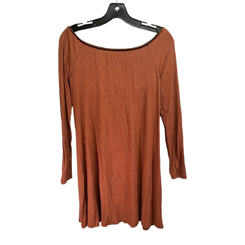 Early Bird Discount Off-the-Shoulder Tunic Long Sleeve By Altard State In Copper, Size: S