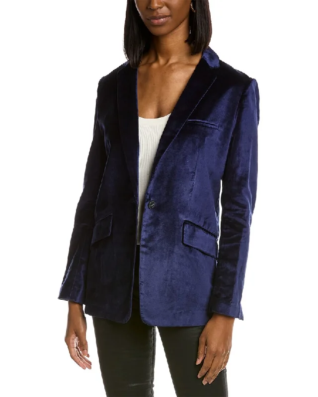 Stock Up and Save rag & bone Margot Velvet Blazer