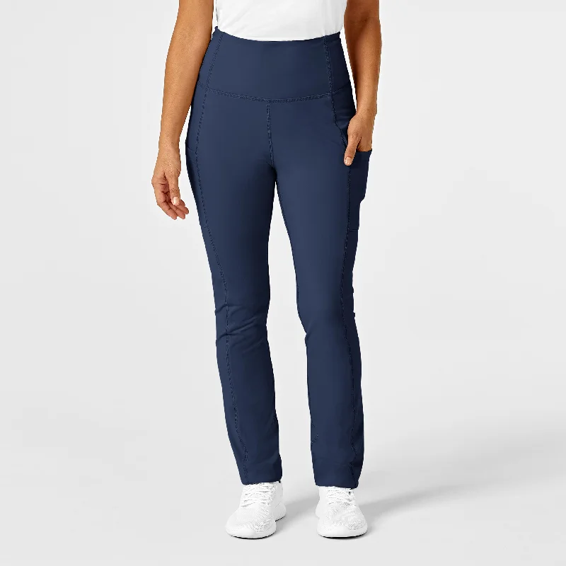 Discount Days RENEW Women's Straight Leg Yoga Pant - Navy