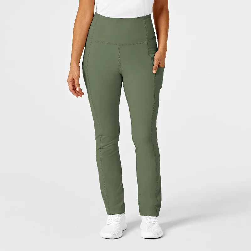 Discount Deals RENEW Women's Straight Leg Yoga Pant - Olive