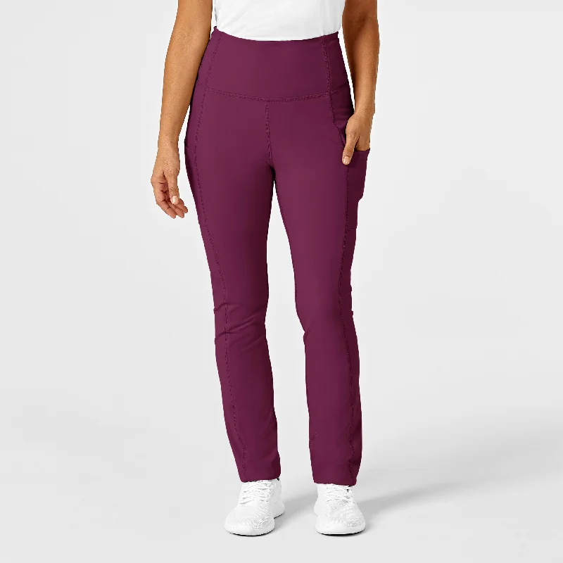 Must-Have Deals RENEW Women's Straight Leg Yoga Pant - Wine