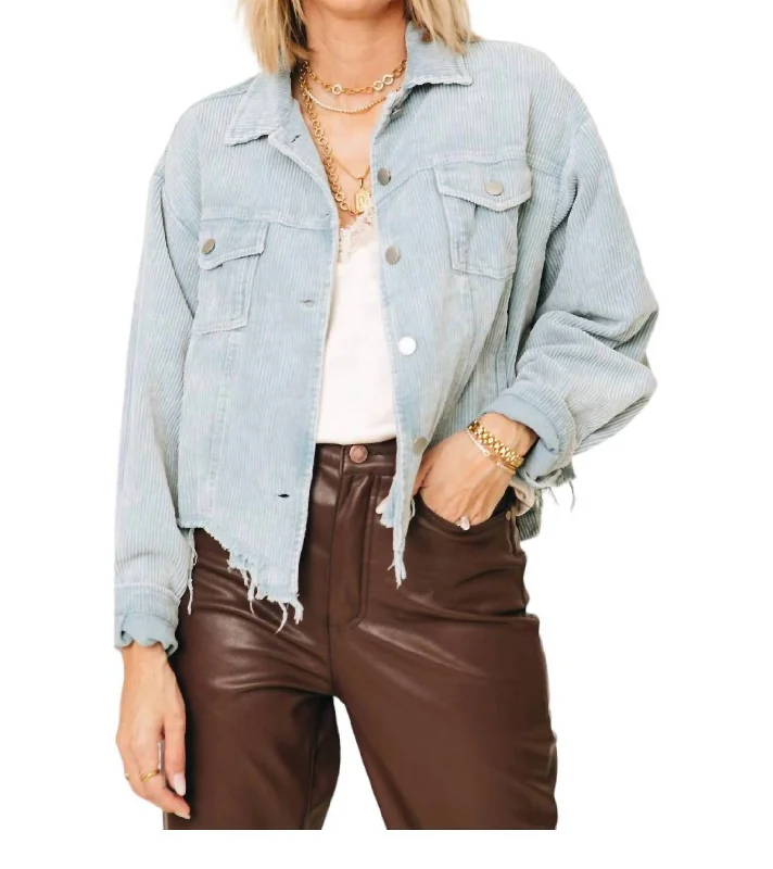 Super Savings Runaway Vintage Jacket In Vintage Denim