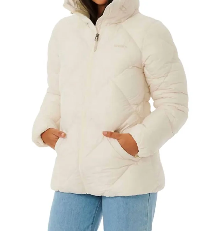 The Best Prices Shorebreak Puffer Jacket In Off White
