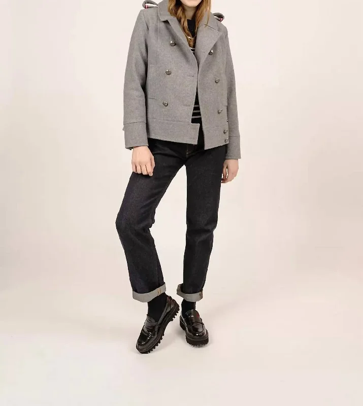 Super Sale Ste Brigitte Coat Jacket In Gray