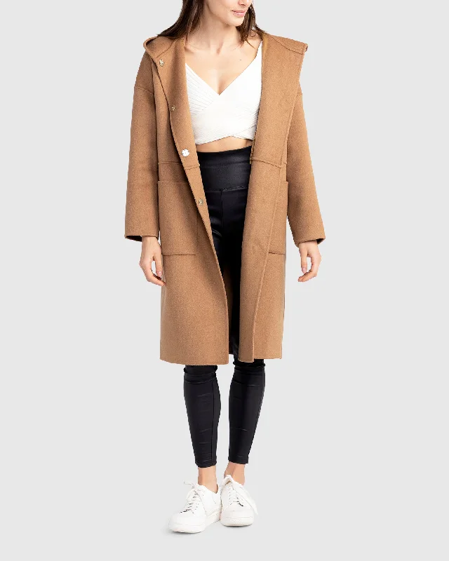 Extra Savings Sunday Morning Hooded Coat