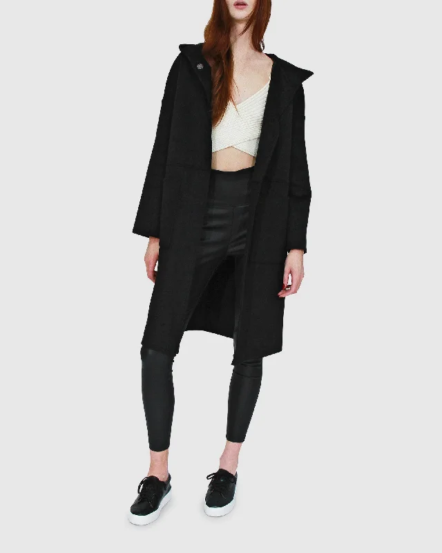Final Clearance Sunday Morning Hooded Coat