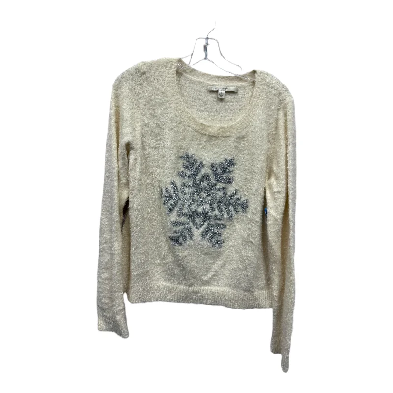 New Deals Sweater By Lc Lauren Conrad In Ivory, Size: L