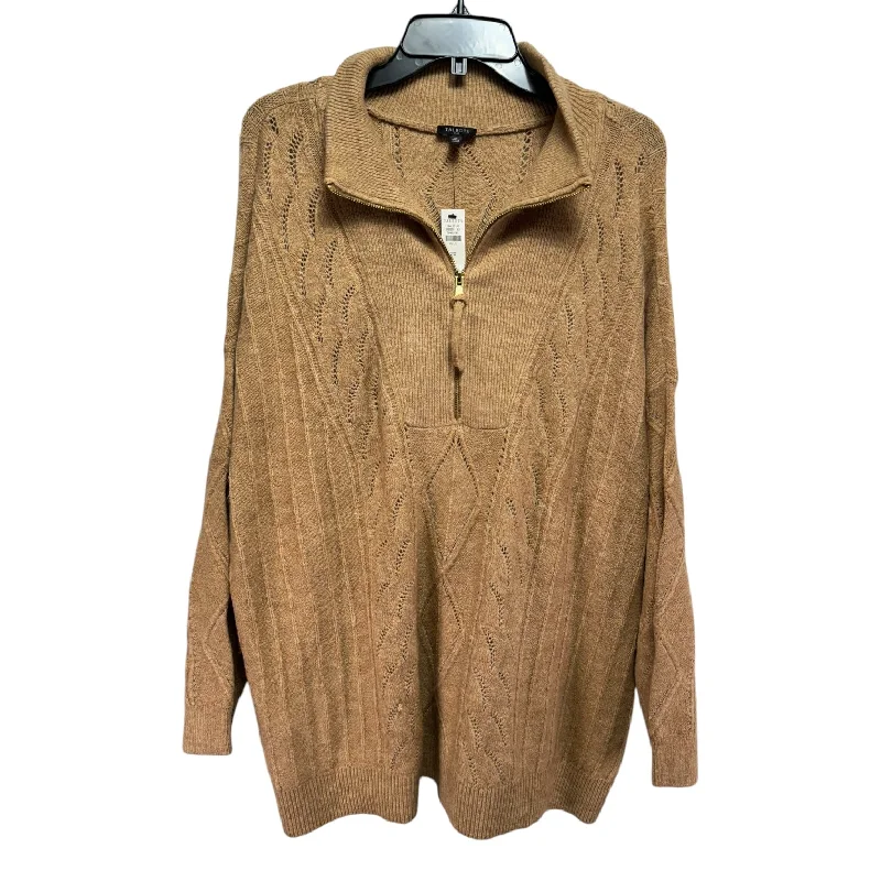 Great Deals Sweater By Talbots In Tan, Size: 2x