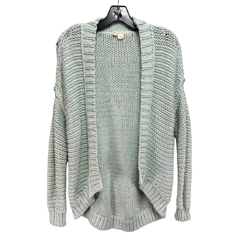 Crazy Deals Sweater Cardigan By Moth In Green, Size: Xs