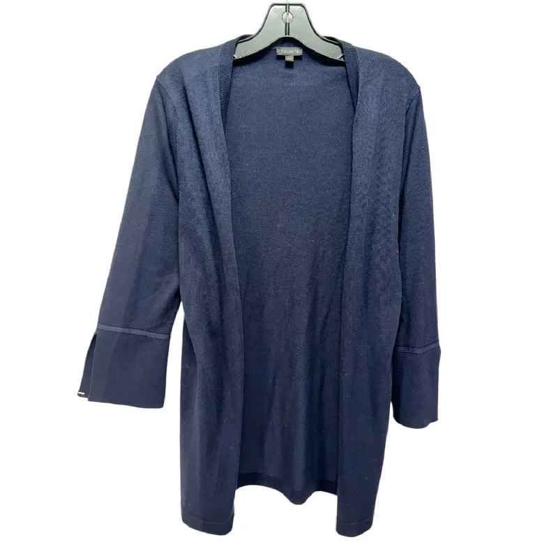Flash Deals Sweater Cardigan By Talbots In Navy, Size: L