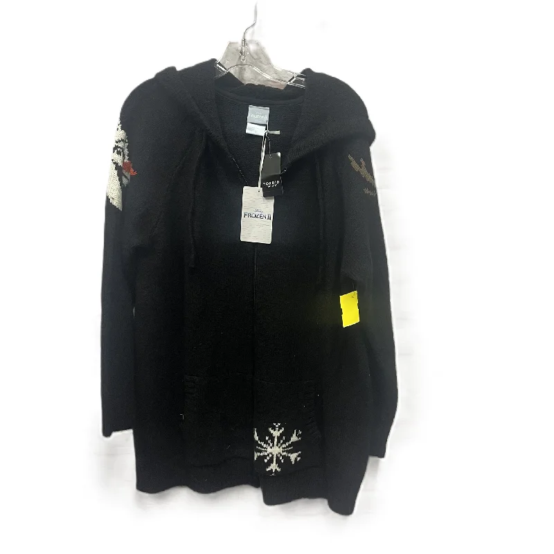 Shop and Save Sweater Cardigan By Torrid In Black, Size: 3x