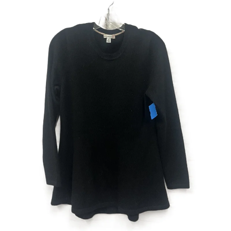 Weekend Special Sweater Cashmere By Isaac Mizrahi Live Qvc In Black, Size: M