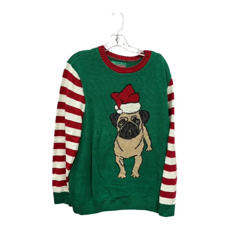 Price Smash Sweater In Green, Size: Xl