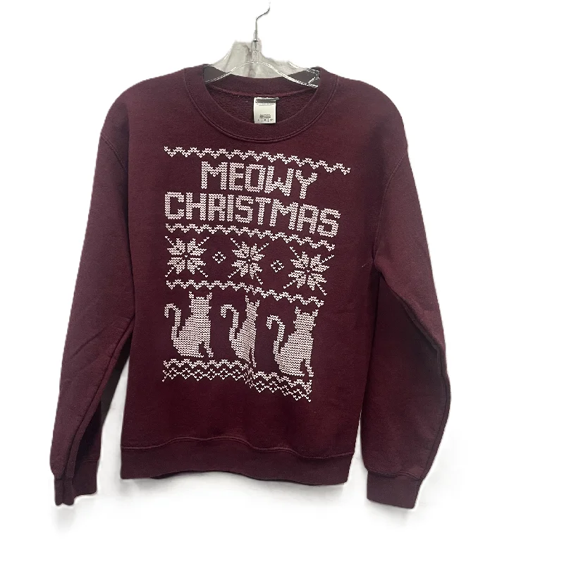 Mega Sale Sweatshirt Crewneck By Gildan In Purple, Size: S