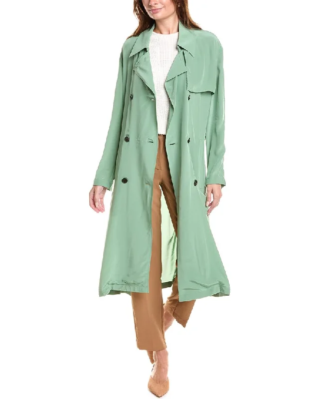 Unbeatable Prices Theory Double-Breasted Trench Coat