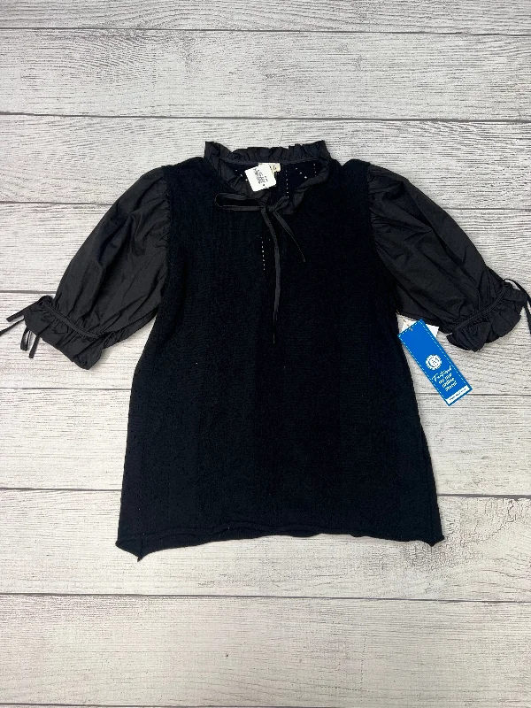 Super Sale Top 3/4 Sleeve By Pol In Black, Size: S