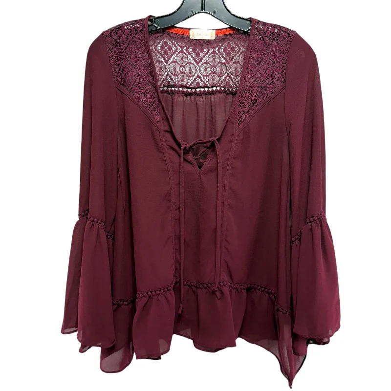 Limited Time Offer Top Long Sleeve By Altard State In Red, Size: S