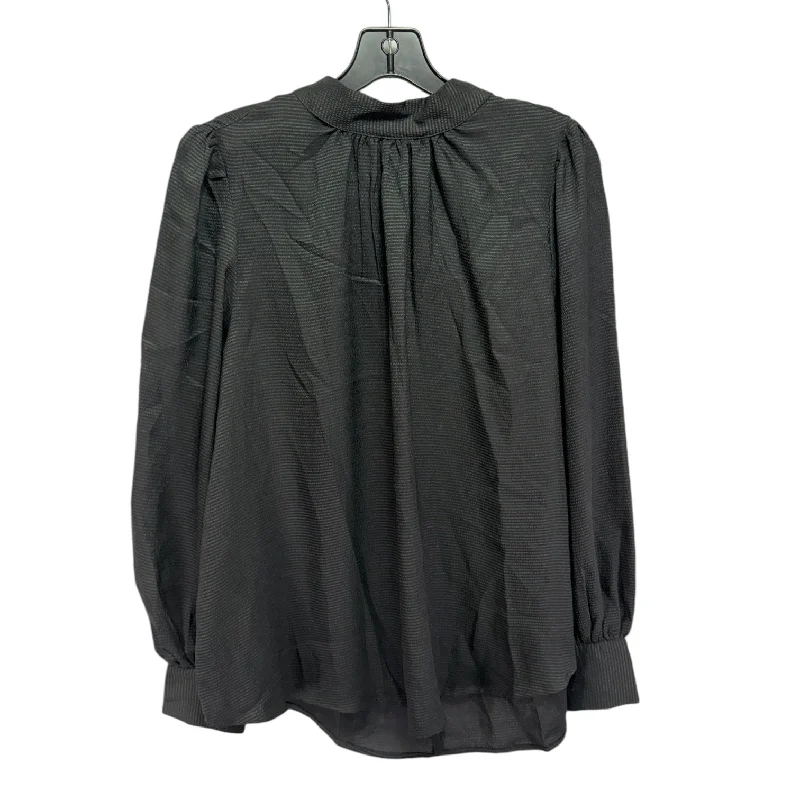 Mega Deal Top Long Sleeve By H&m In Black, Size: L