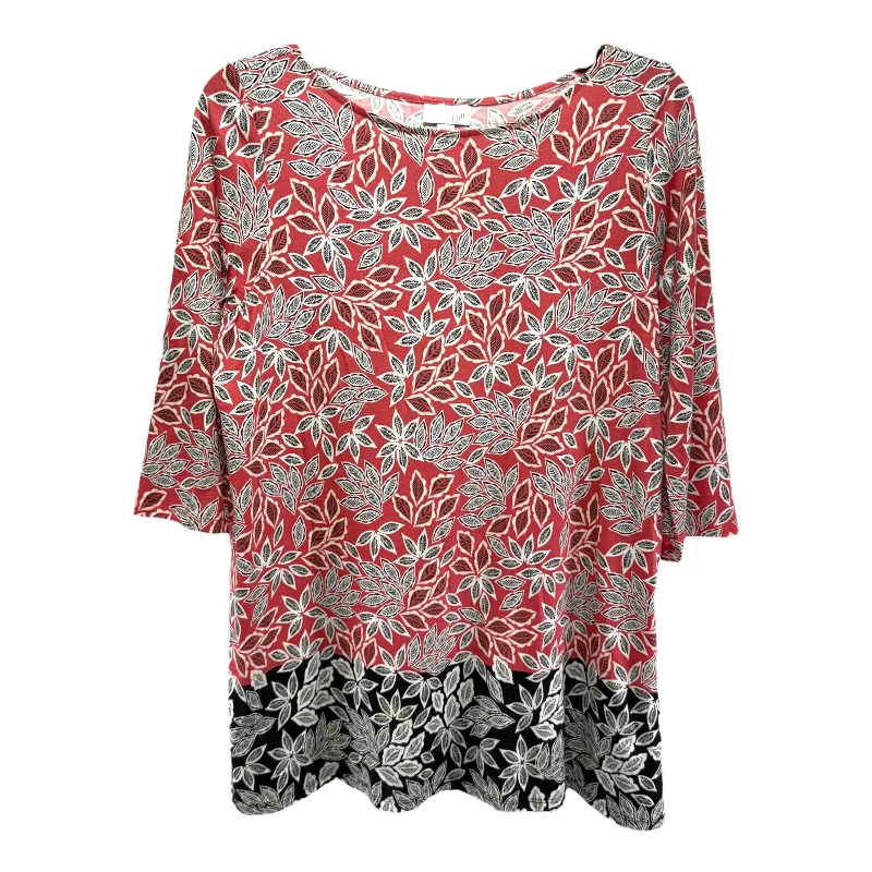 Quick Sale Top Long Sleeve By J. Jill In Multi-colored, Size: Petite  M