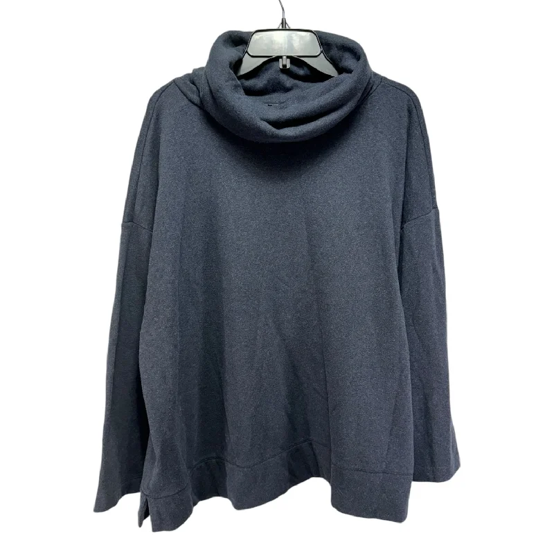 YEAR-End Clearance Top Long Sleeve By Talbots In Navy, Size: 3x