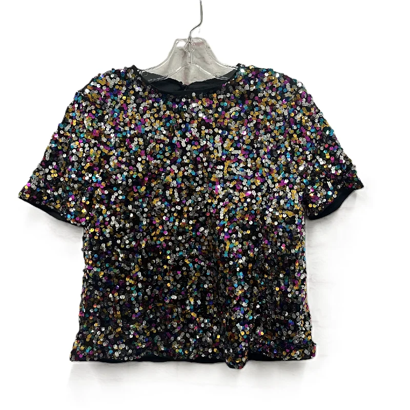 Final Markdown Top Short Sleeve By Shein In Multi-colored, Size: M