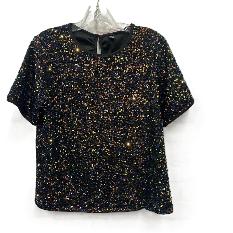 Bargain Prices Top Short Sleeve By Shein In Multi-colored, Size: M
