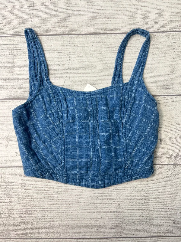 Top Sleeveless By Pilcro In Blue, Size: Xs