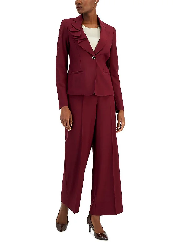 Act Now Womens 2 PC Professional One-Button Suit