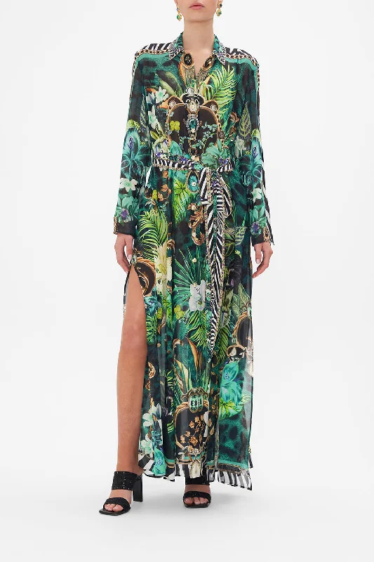 Super Savings PRINTED TRENCH SING MY SONG