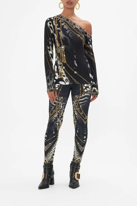 Special Buy OFF SHOULDER JERSEY TOP UNTAMED ROYALTY