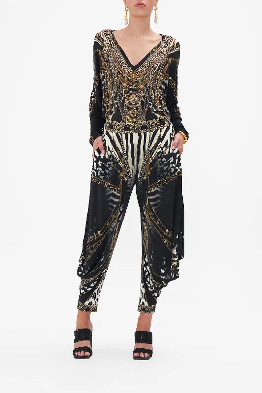 Sneak Peek Sale JERSEY DRAPE PANT WITH POCKET UNTAMED ROYALTY