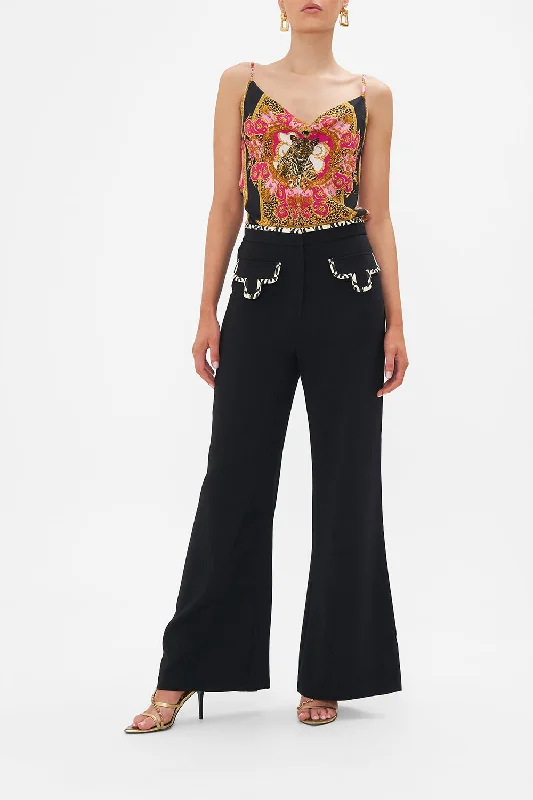 Deal Dash FLARED PANT WITH POCKETS CIAO PALAZZO