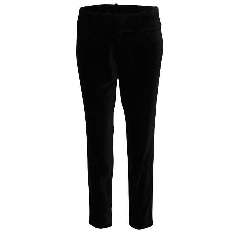 Today’s Special Alice & Olivia Stacey Slim Trousers in Black Polyester