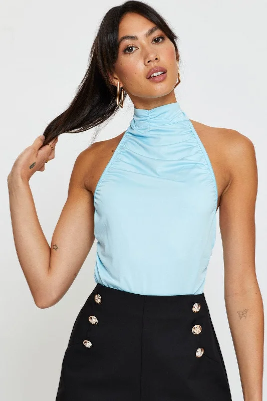 Daily Deals Blue Singlet Top