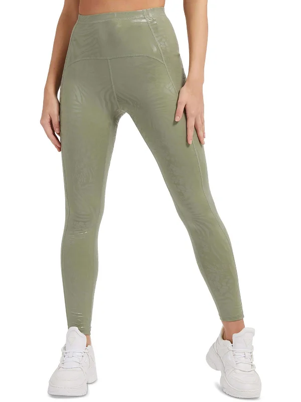 Factory Direct Sale Deborah Womens Animal Print Polyester Leggings